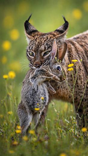 Lince ibérico en Gato Clavo: primavera en la finca
